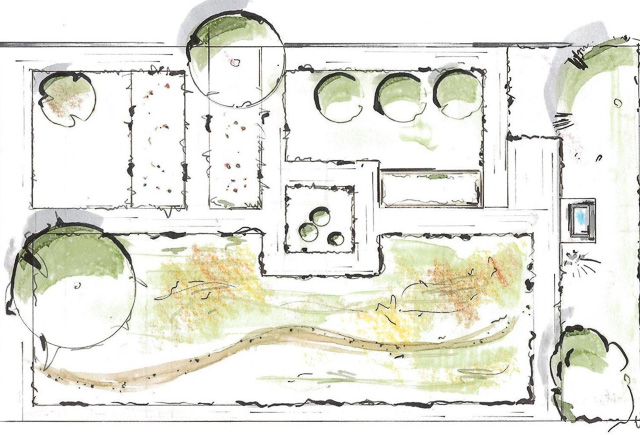 Referenzbild: 276 Grundrissplan für das Gesamtprojekt